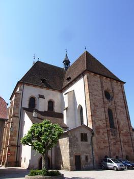 Andlau - Eglise Saint-Pierre-et-Saint-Paul (ancienne abbatiale créée par sainte Richarde) - Chevet