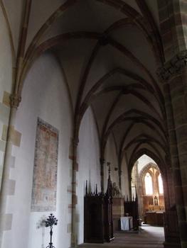 Wissembourg - Ancienne abbatiale Saints-Pierre-et-Paul - Bas-côté Nord