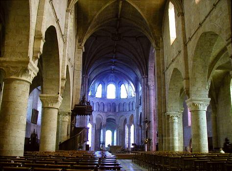 Beaugency - Eglise abbatiale Notre-Dame - Nef