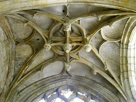Beauvais - Eglise Saint-Etienne - Voûte d'une chapelle du bras sud du transept