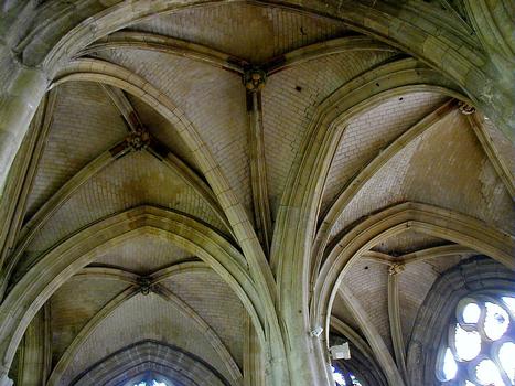 Beauvais - Eglise Saint-Etienne - Voûte du bas côté sud du choeur