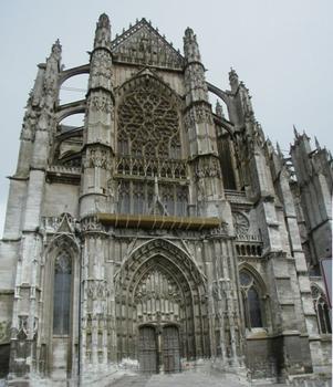 Cathédrale Saint-Pierre de Beauvais.Bras sud du transept