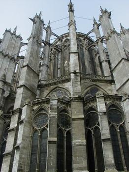 Cathédrale Saint-Pierre de Beauvais.Detail du chevet