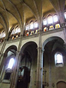 Beasançon - Cathédrale Saint-Jean - Elévation de la nef côté Nord