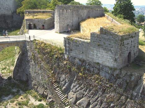 Citadelle de Besançon - Front Royal - Demi-lune protégeant la porte