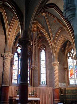 Cathédrale Saint-Louis, Blois.Déambulatoire et chapelle axiale