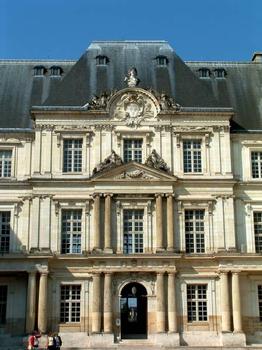 Château de Blois.Aile Gaston d'Orléans côté cour - Pavillon central