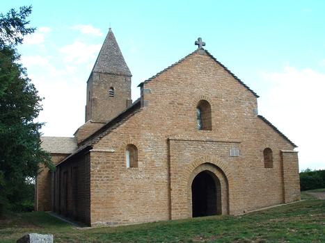 Brancion - Eglise Saint-Pierre - Façade occidentale
