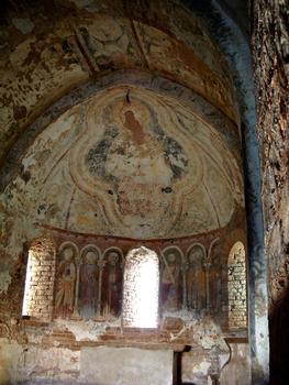 Brancion - Eglise Saint-Pierre - Fresques de l'abside