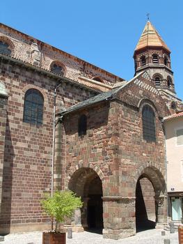 Basilique Saint-Julien, BrioudePorche Sud et clocher