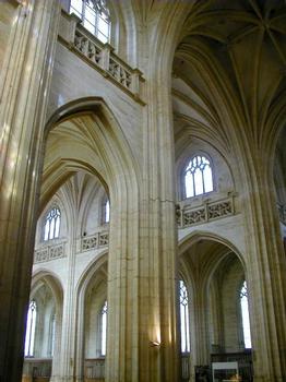 Eglise du Monastère royal de Brou.Elévation du transept