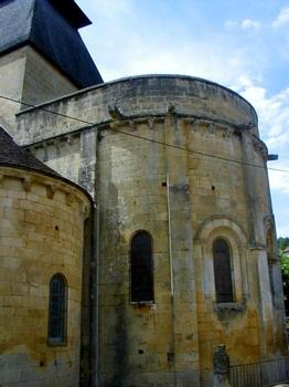 Abbaye de Cadouin.Abside de l'église