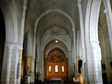 Abbaye de Cadouin.Nef - Vaisseau central