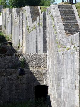Canal de Briare - Rogny - L'échelle d'écluses