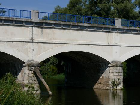 Canal des Vosges (canal de l'Est) - Pont-canal de Flavigny (franchissement de la Moselle)