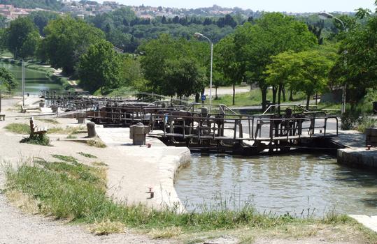 Canal du Midi - Béziers - Ecluse de Fonséranes