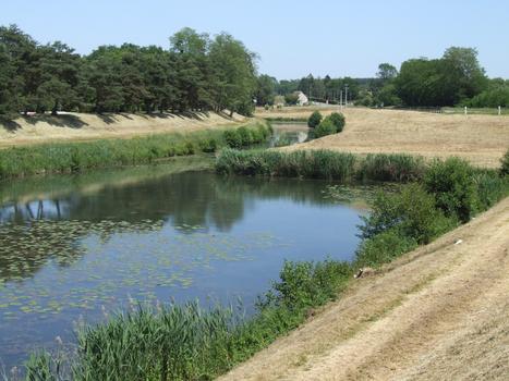 Loire-Seitenkanal in Châtillon-sur-Loire