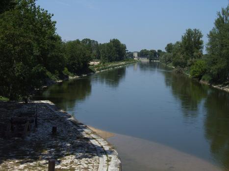 Loire-Seitenkanal in Châtillon-sur-Loire