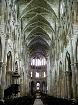 Eglise Notre-Dame-en-Vaux à Châlons-en-Champagne.Vaisseau central
