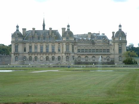 Chantilly - Le château - Le Grand château - Façade Nord
