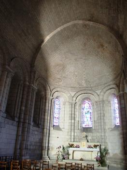 Saintes - Abbaye aux Dames (abbaye Notre-Dame) - Abbatiale Notre-Dame - Choeur