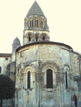 Saintes - Abbaye aux Dames (abbaye Notre-Dame) - Abbatiale Notre-Dame - Chevet