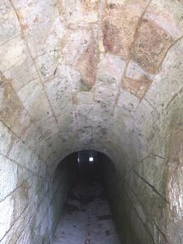Remparts de Brouage - Bastion d'Hiers - Port souterrain - Galerie d'accès