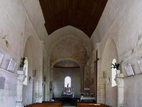 Fenioux - Eglise de l'Assomption Notre-Dame - Nef