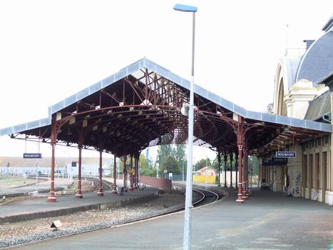Gare de Rochefort - Quais et charpente
