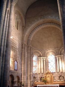 Châtillon-sur-Indre - Eglise Notre-Dame (ancienne collégiale Saint-Outrille) - Le choeur