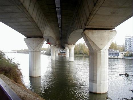Pont sur la Seine à Choisy-le-Roi (A86)