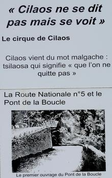 Pont de la Boucle - Panneau d'information
