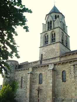 Uzerche - Ancienne abbatiale Saint-Pierre - Clocher