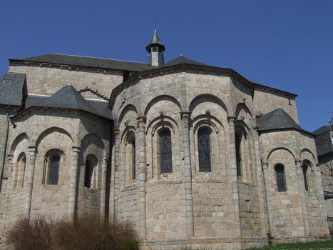 Meymac - Eglise abbatiale Saint-Léger - Chevet