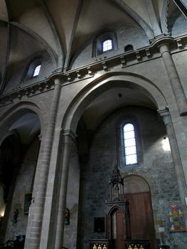 Tulle - Cathédrale Notre-Dame - Nef - Elévation