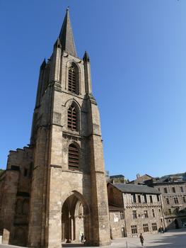 Tulle - Cathédrale Notre-Dame - Clocher-porche