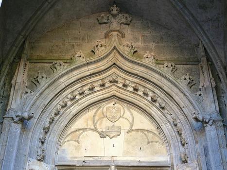 Saint-Seine-l'Abbaye - Eglise de la Purification et de Saint-Seine - Tympan du portail