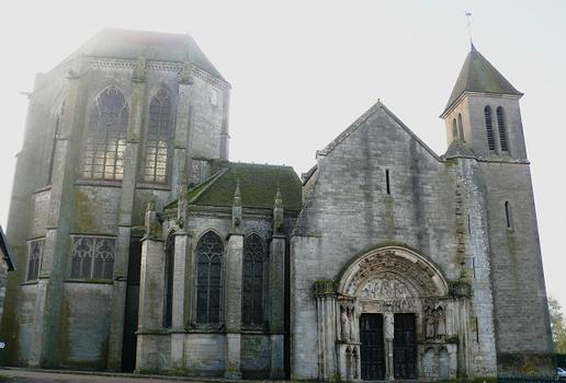 Saint-Thibault - Eglise priorale Saint-Thibault - Ensemble côté Nord