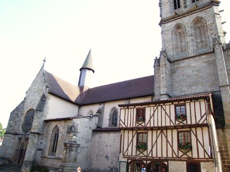 Felletin - Eglise Sainte-Valérie - Côté nord de l'église