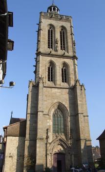 Felletin - Eglise Sainte-Valérie - Clocher-porche