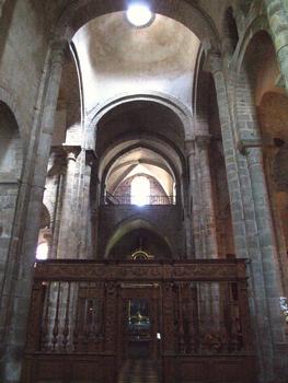 Chambon-sur-Voueize - Ancienne abbatiale Sainte-Valérie - Transept et clôture du choeur
