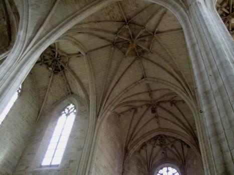 Abbaye royale de Celles-sur-Belle - Eglise Notre-Dame - Voûtes de la croisée du transept, du bras nord du transept et du choeur