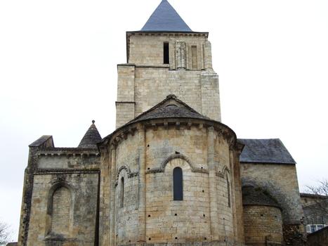 Melle - Ancienne église Saint-Savinien - Chevet