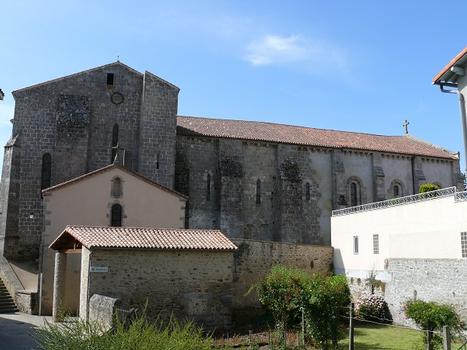 Secondigny - Eglise Sainte-Eulalie - Côté nord