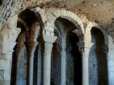 Champdeniers-Saint-Denis - Eglise Notre-Dame: Crypte romane