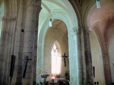 Champdeniers-Saint-Denis - Eglise Notre-Dame: Choeur et chapelle du 15ème siècle : Champdeniers-Saint-Denis - Eglise Notre-Dame: Choeur et chapelle du 15 ème siècle