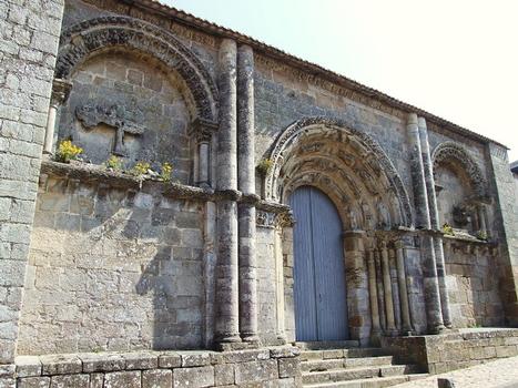 Parthenay - Ancienne église Notre-Dame-de-la-Couldre - Portail