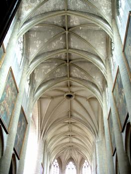 Dole - Collégiale Notre-Dame - Voûtes du vaisseau central