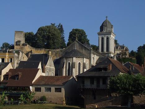 Montignac - L'église Saint-Pierre-ès-Liens et ce qu'il reste du château