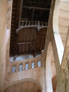 Saint-Jean-de-Côle - Château de La Marthonie - Escalier du 17ème siècle